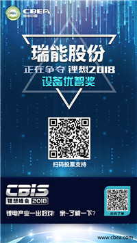 CBIS 2018“鋰想獎”參評企業展示：先導智能、國能電池、瑞能股份、贏合科技、天勁股份