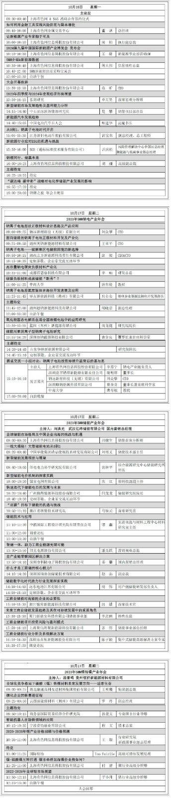 倒計時3天！2023SMM新能源產業年會參會指南